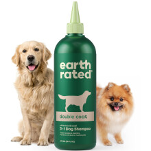 Coat-Specific 3-in-1 Double-Coated Dog & Puppy Shampoo, Conditioner & Deodorizer, Formulated to Tackle Tangles and Shedding, Refreshing White Tea &