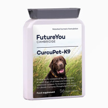 CurcuPet-K9 Turmeric Dog Supplements – 56 Capsules – Joint Aid for Dogs with Curcuma Complex & Turmeric – Joint Supplements for Dogs by