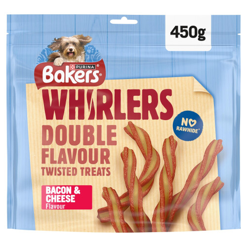 Bakers WHIRLERS BaconandCheese 3x450g