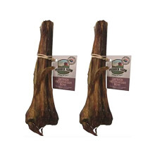 Antos Antler Ostrich Metatarsus Bones Dog Chew Pack of 2