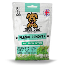 Plaque Remover 200g | Tartar & Plaque Off Powder for Dogs & Cats | Easy to use | 100% Natural Bad Breath & Dental Care Formula | Up to 100 days supply