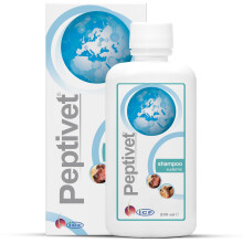 Peptivet Shampoo | Gentle Cleansing, Moisturising & Skin Support Formula for Cats & Dogs | Ideal for Pets with Sensitive Skin | 200ml
