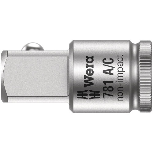 Wera 781 A/C 1/4" Connection Part, 1/4" - 1/2" x 36 mm