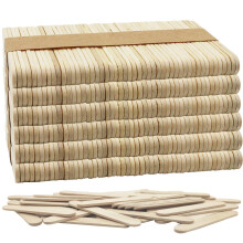 300PCS Mini Lollipop Sticks 2.5 inch, Wood Craft Sticks, Lolly Sticks for Home and School Crafts, Lollipop Sticks, Popsicle Sticks, Ideal for Arts and