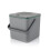 Minky Compost ECO Food Caddy, Grey 3