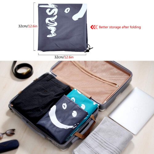 Ihomagic, washing bag decorated with a smile 2