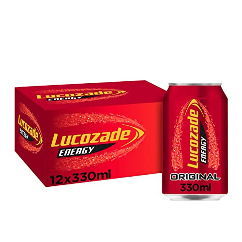 Lucozade Energy Drink Original 12x330ml multipack