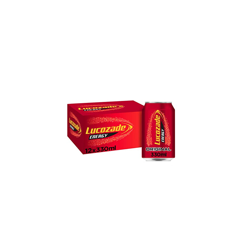Lucozade Energy Drink Original 12X330ml Multipack