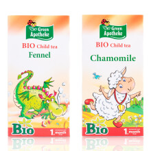 Fennel and Camomile Baby Tea Gift Pack. Sugar Free. from 1st Month of Age