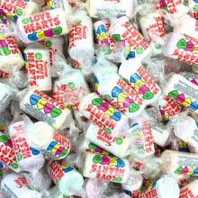 50 Love Heart Sweets - 550g - Multipack Sweets, Iconic British Sweets with Charming Messages - Great for Any Occasion (MADE IN UK)