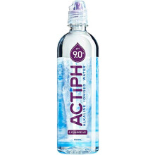 Alkaline Ionised Spring Water pH9+ (6x 600ml) Purified with Electrolytes Clean and Smooth Taste ACTIPH Water