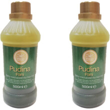 (Pack of 2) Heera Tamarind (Imli) Pani Mint Water Drink, 1Ltr