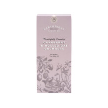 | Cranberry Crumbles Carton | Chewy yet Crumbly Biscuits with Whole Dried Cranberries | Made with Real Butter