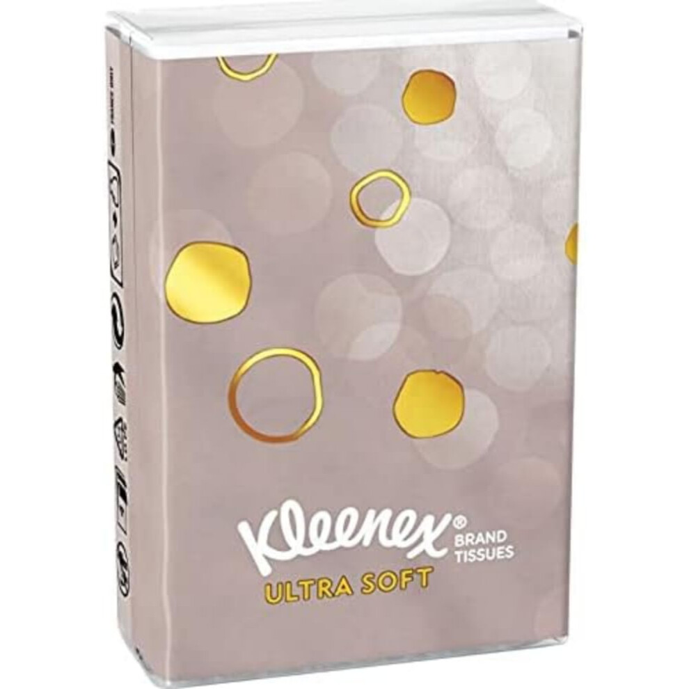 Kleenex Ultra Soft Mini Pocket Tissues Extra Soft 4 Ply 10 Packs Of 7 Tissues