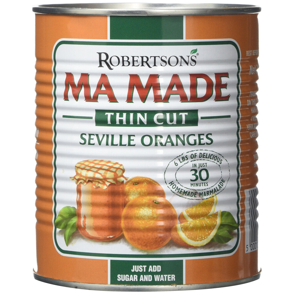 Hartley's Ma Made Thin Cut Seville Oranges, 850 g, Pack of 6