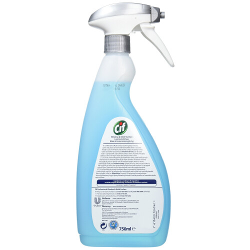 Cif Professional Window and Multi-purpose Cleaner Spray 750ml 1