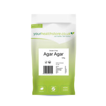 Agar Agar 100g, Premium Quality Powder, Vegan Gelatine, Gluten Free, Non GMO.