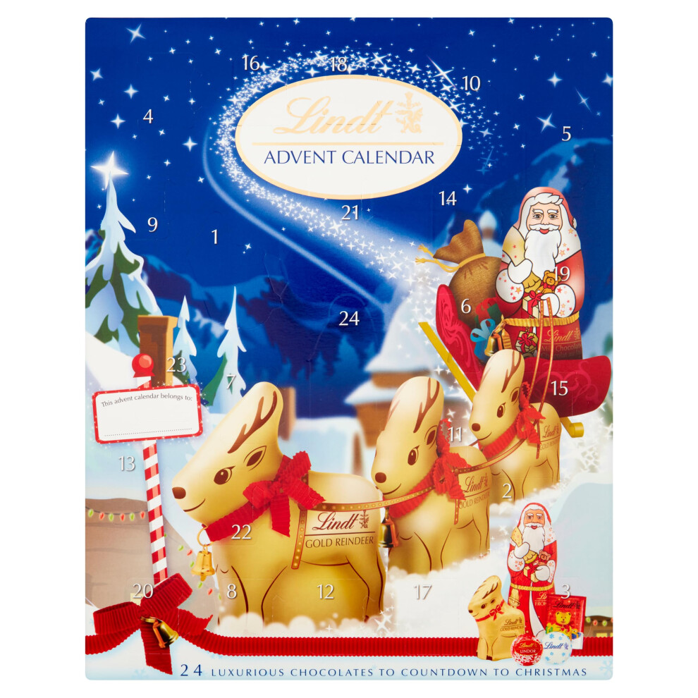 Lindt Advent Calendar Milk 160G
