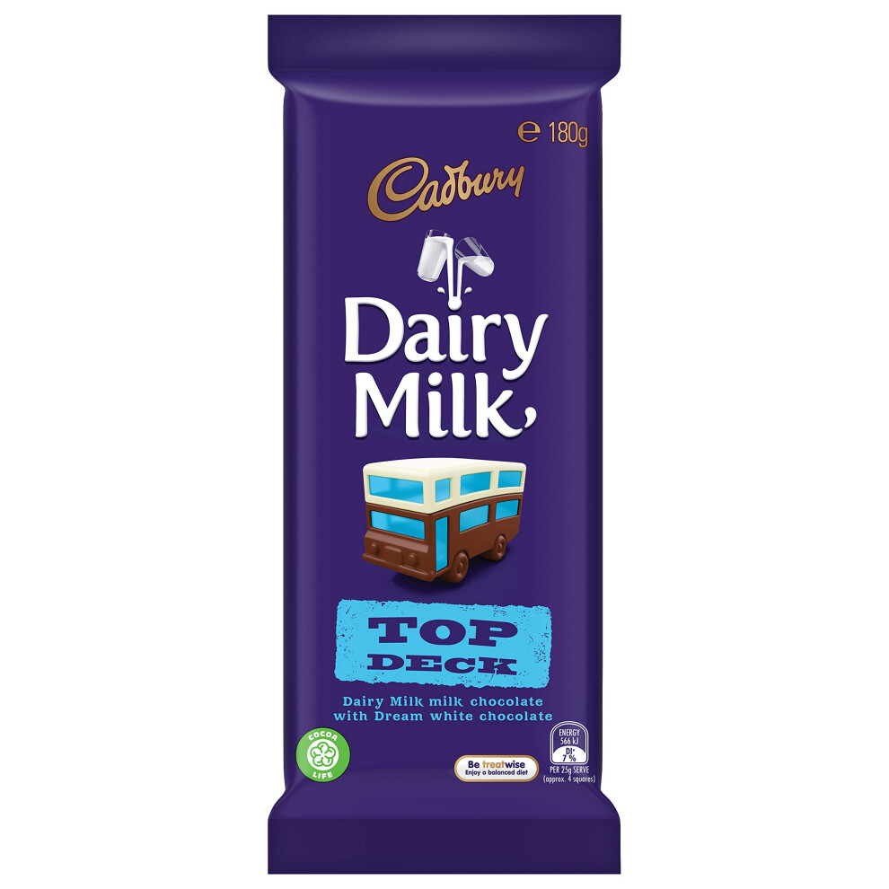 Dairy Milk Top Deck 180g