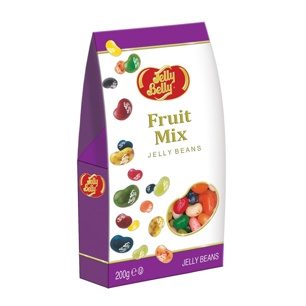 Jelly Belly ,Fruit Mix Gable Gift Box, 200G