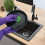 Plastic Scourer 12 Pieces - Scraper Sponge Pot Cleaner 7