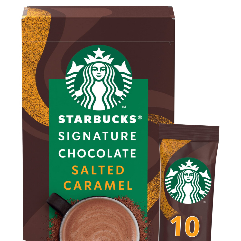 Signature Salted Caramel Hot Chocolate Sachets 10 X 20g