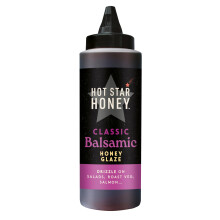 Classic Balsamic Glaze | Hand Crafted Balsamic Honey Glaze | Balsamic glaze Perfect for Chicken, Pizza, Pasta, Steak and Noodle - 330g Bottle