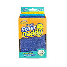 Scrub Daddy Steel -hankaussienet - Scour Daddy Steel - Ruostumattomasta ter ksest valmistetut hankaussienet astioille, kattiloille, pannuille ja