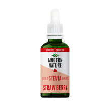 Strawberry Flavour Drops - Liquid Stevia Drops Sweetner - Zero Calorie Sugar Free Coffee Syrup Alternative – Flavoured Coffee, Protein Powder,