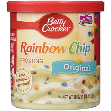 Rainbow Chip Rich & Creamy Frosting