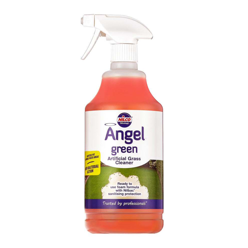 Angel Green - Artificial Grass Foam Cleaner & Trigger, 1L