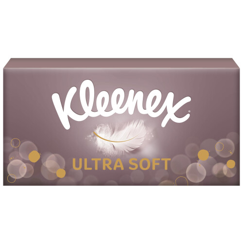 Kleenex Ultrasoft P64 Box Tissues, White (3218112)