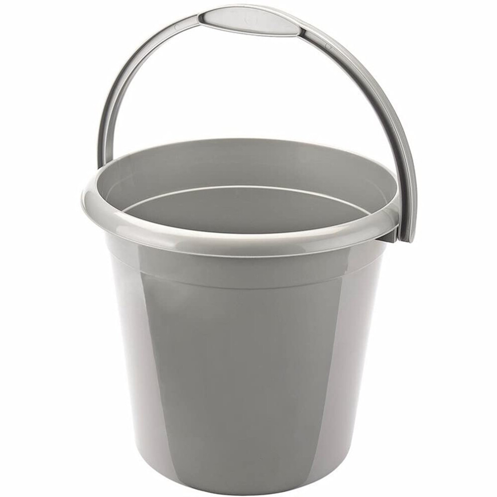 24777 Plastic Bucket, 9L, 31.3cm x 29.5cm x 26.5cm