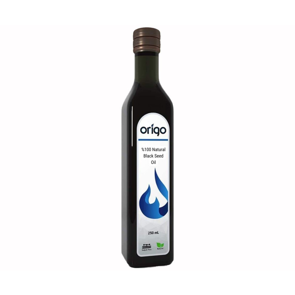 Origo Pure Seed Oil | 100% Virgin | Premium Cold Pressed Nigella Sativa Oil | 250Ml (Non-Gmo & Vegetarian) Nigella Sativa Producing Pure Cumin Black