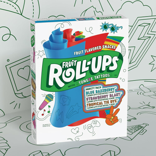Betty Crocker Fruit Roll - Ups 141g VARIETY 1