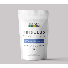 Extreme Testosterone Booster Tribulus Terrestris 1500mg High Strength 95% Saponins - 120 capsules - UK Manufactured Lab - Testosterone Supplement for
