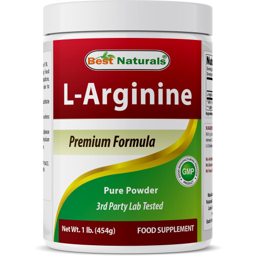 Best Naturals, L-Arginin, 1 Pfund (454 g)