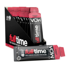Vow Full Time x 12 60g Sachet Pack Energy Gels with BCAAs, 22g Carbohydrates, Amino Acids, Informed Sport Approved, Endurance Sports, Cycling, Running
