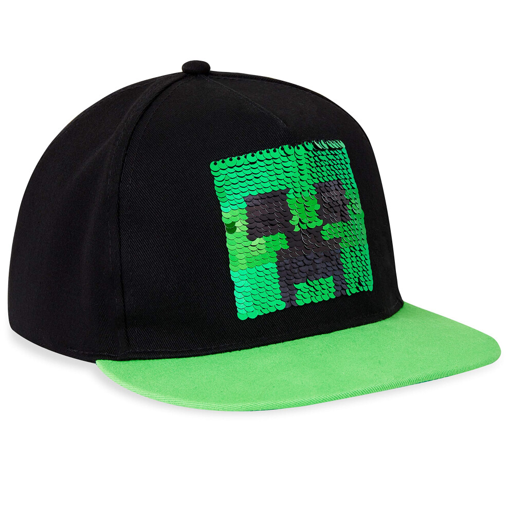 Reversible Sequin Cap-Green