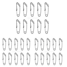 30pcs Stainless Steel Long Line Clips Longline Clip Fishing Accessories, 60mm Fishing Connectors Speed Clips