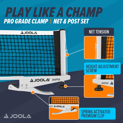 Table Tennis Net-Post-Set Snapper 1