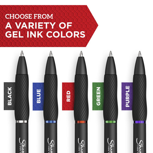 Sharpie S-Gel, Gel Pens, Medium Point (0.7mm), Assorted Colors, 8 Count 2