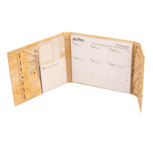 Harry Potter Weekly Planner & Sticky Notes Set | 5 Notepads In Different Sizes & Envelope | Cute Sticky Notes | Harry Potter Gifts | Harry Potter