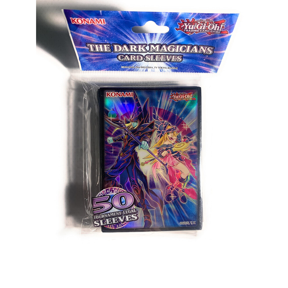 Konami YU-GI-Oh! The Dark Magicians Card Protector Sleeves (50 Count)