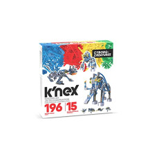 K'NEX | Cyborg Creatures 15 Model | Educational Toys for Boys and Girls, 196 Piece Stem Learning Kit, Engineering for Kids, Fun Colourful Construction