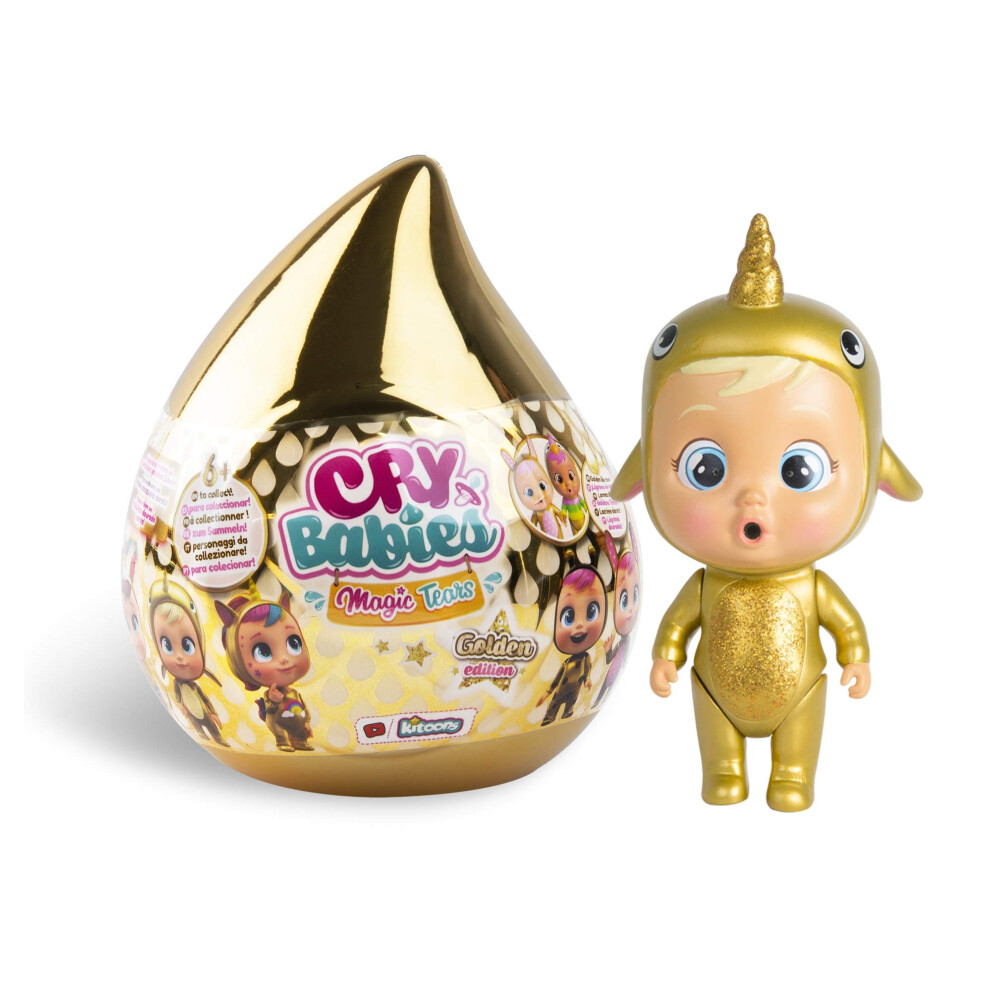 Cry Babies Magic Tears Mystery Doll Surprise Pack - Series Gold Edition IMC Toys - Image 3