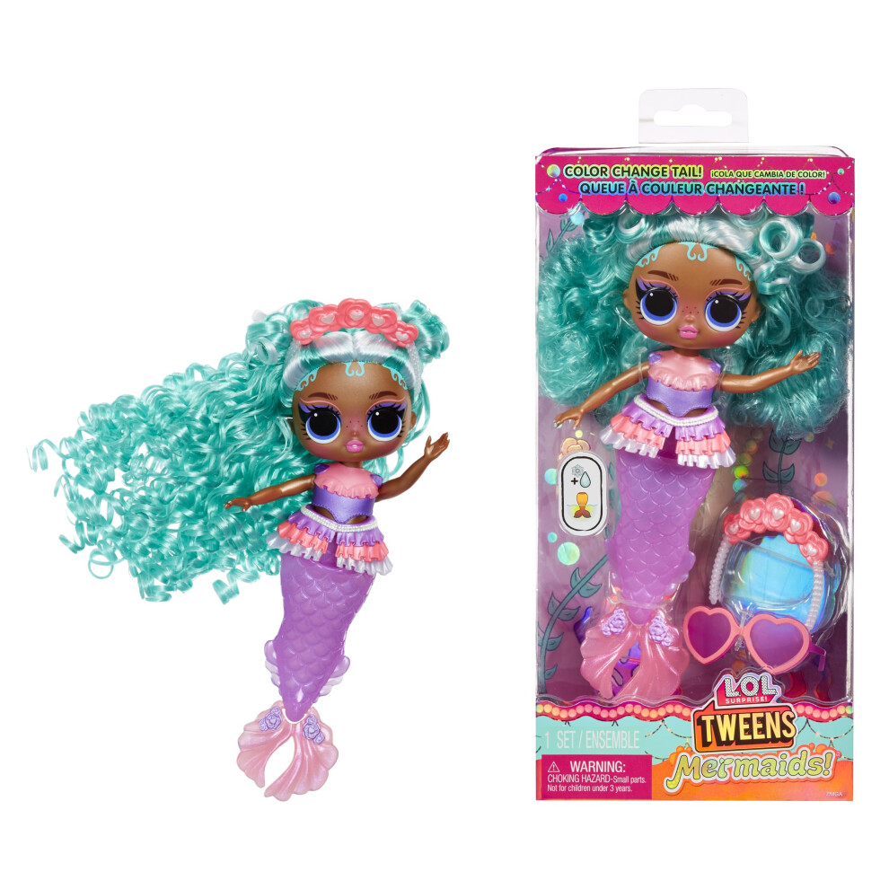 L.o.l. Surprise! Tweens - Mermaid Serena Finn - Fashion Doll With Colour Changing Tail, Movable Fin, And Beautiful Accessories – Toys For Kids And Collectors From 4