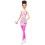 Barbie Κούκλα Barbie με Σαπούνι και Αξεσουάρ, Καφέ με Ροζ Σαπούνι και Παπούτσια Πάγου 5