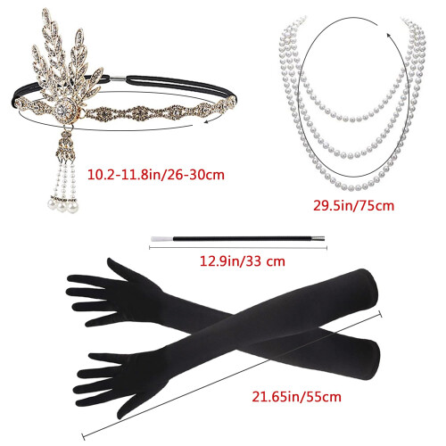 Flapper Costume Amazon Great Gatsby Accessories 1920s Accessories
