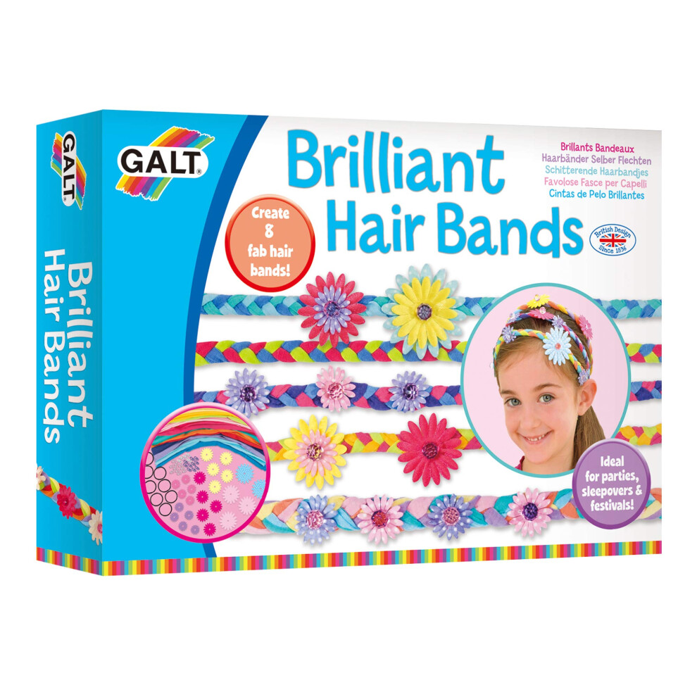 Toys, Brilliant Hair Bands, Kids' Craft Kits, Ages 6 Years Plus